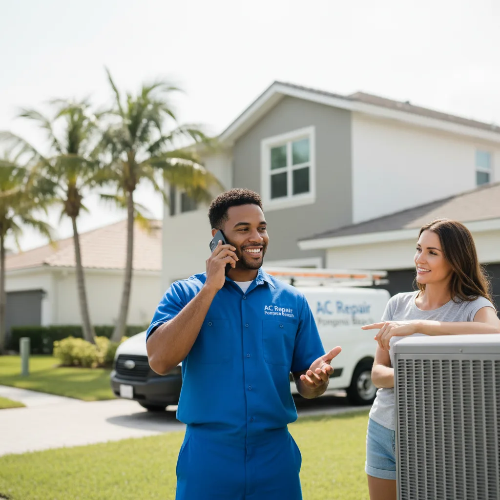 AC Repair Pompano Beach customer support in Titus